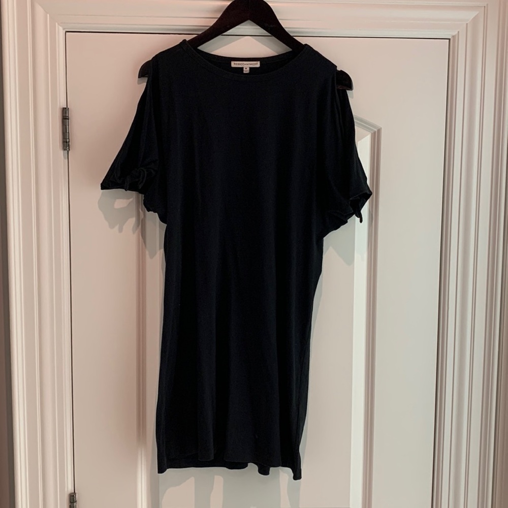 Rebecca Minkoff black cotton dress